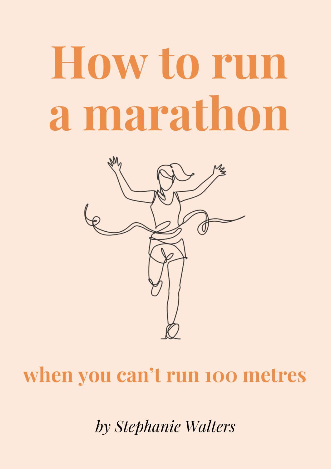 How to run a marathon