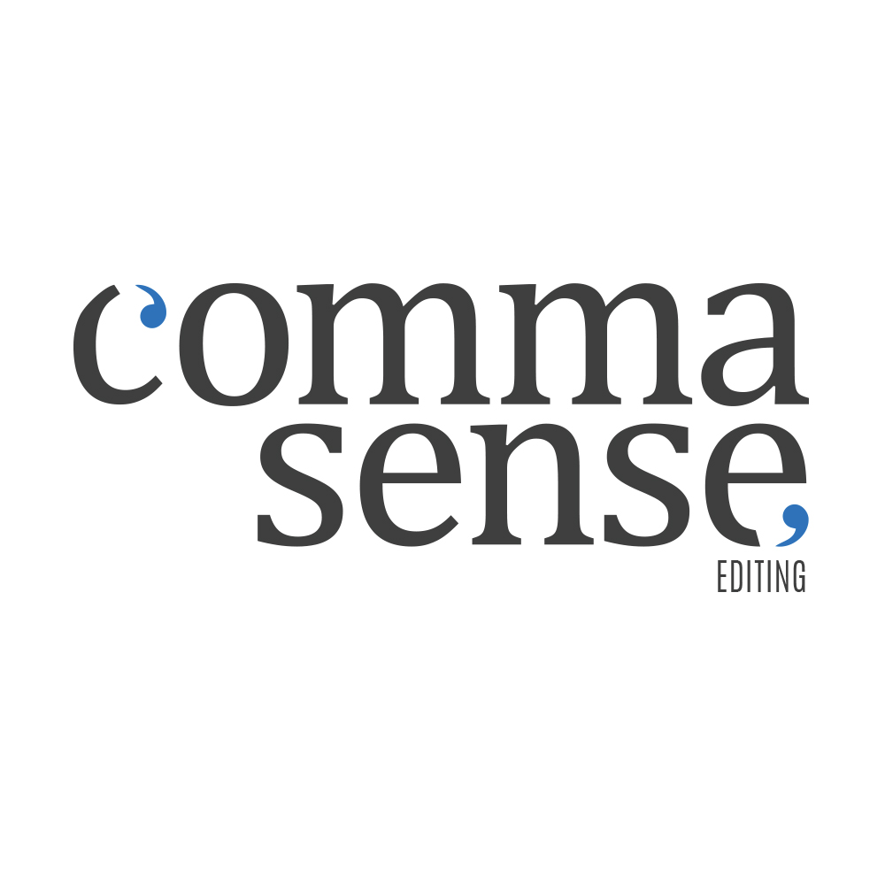 Comma Sense Logo (2) Comma Sense Editing